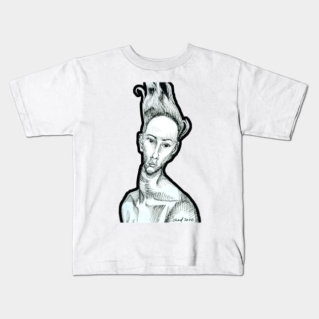 Wisp (anorexia) Kids T-Shirt by chadtheartist